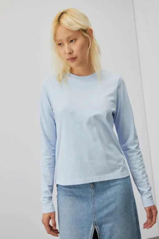 T-shirt Girocollo In Jersey