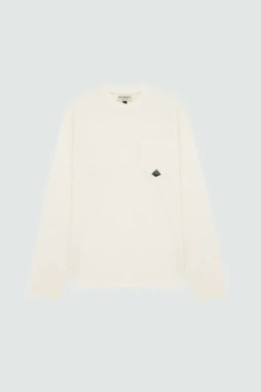 T-shirt Pocket L/s In Jersey
