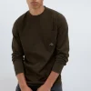 T-shirt Pocket L/s In Jersey