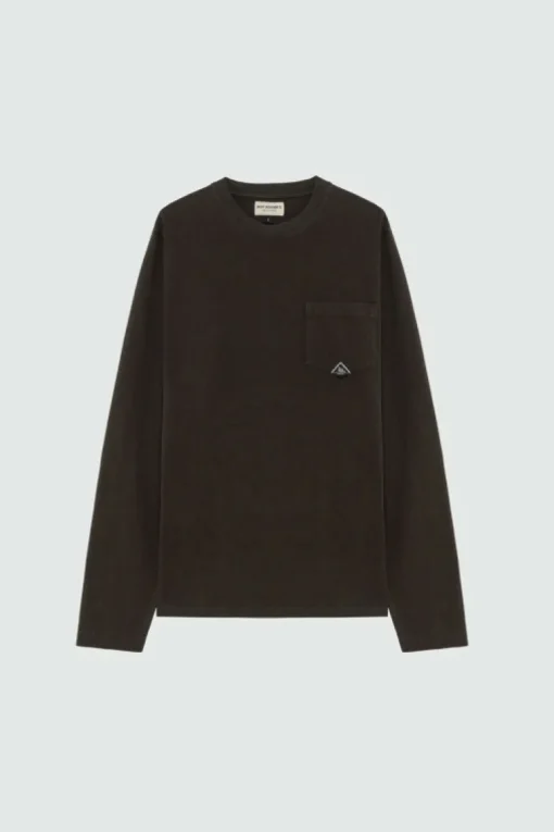 T-shirt Pocket L/s In Jersey