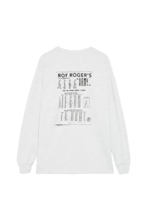 T-shirt Roy Roger's X Dave's Ny Con Stampa Army
