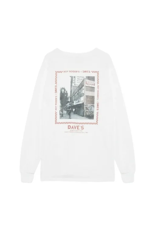 T-shirt Roy Roger's X Dave's Ny Con Stampa Photo Vintage
