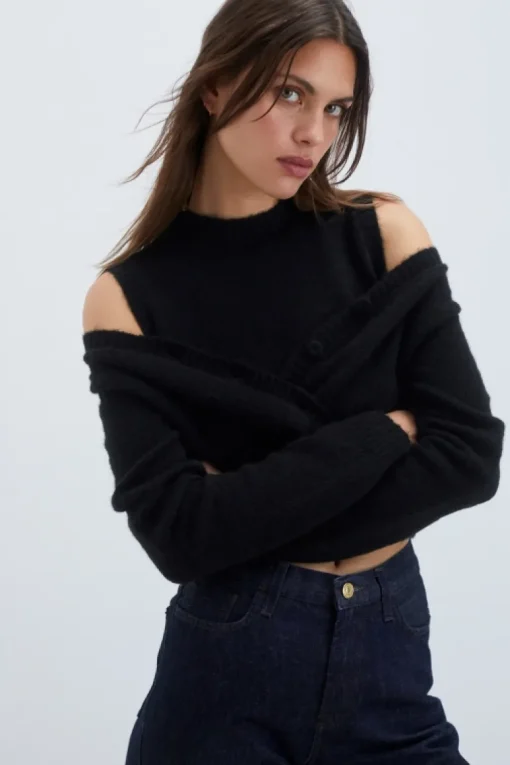 Twin Set In Misto Lana